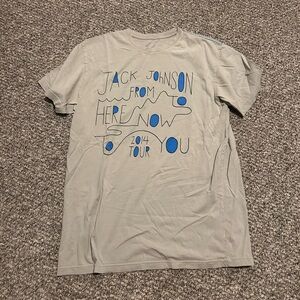 Jack Johnson Concert T Shirt 2014 / L